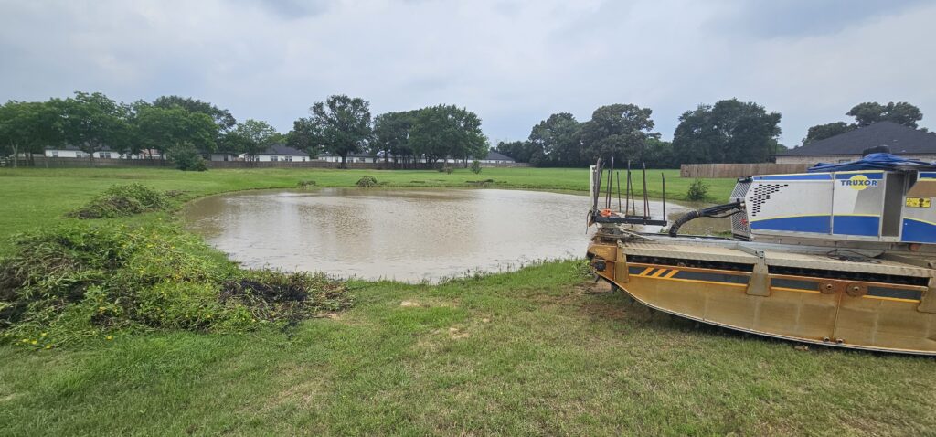 Pond maintenance local company Tyler TX